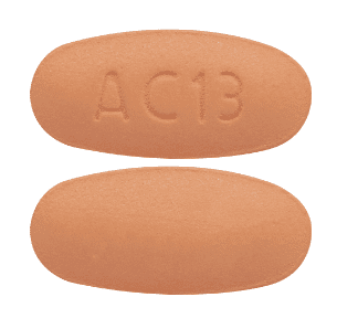 Imprint AC13 - darunavir 600 mg