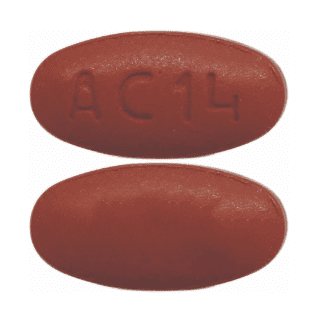 Imprint AC14 - darunavir 800 mg