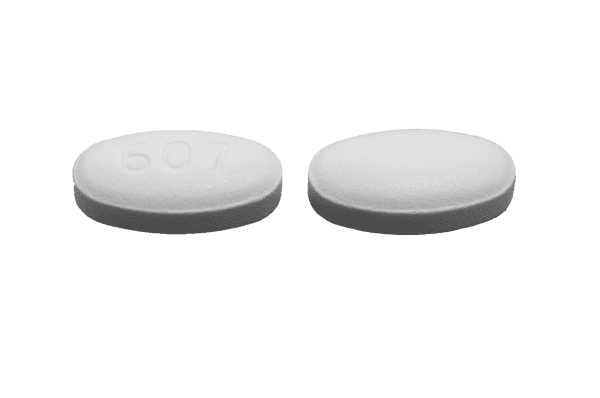 Image 1 - Imprint 607 - gabapentin 600 mg