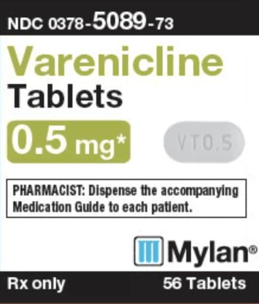 M VT 0.5 - Varenicline Tartrate