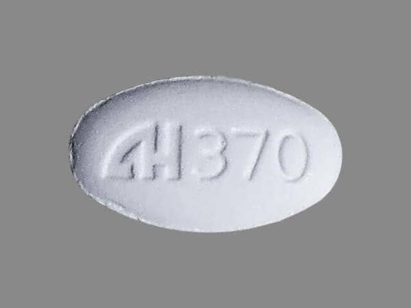 Image 1 - Imprint AH370 - guaifenesin 400 mg