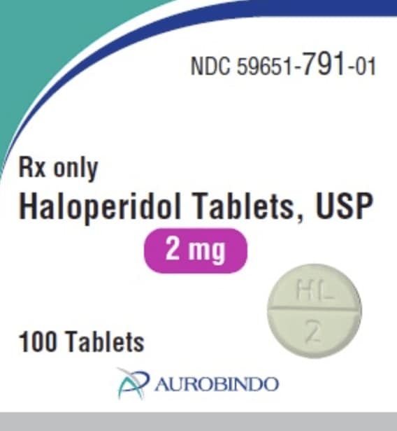 Image 1 - Imprint HL 2 - haloperidol 2 mg