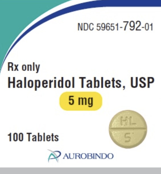 Image 1 - Imprint HL 5 - haloperidol 5 mg