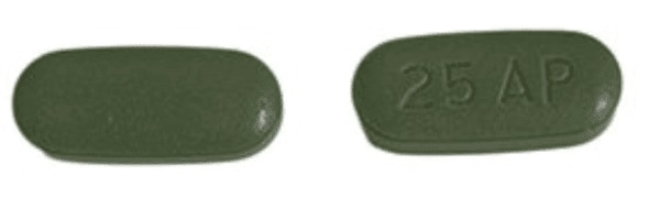 25 AP - Amitriptyline Hydrochloride