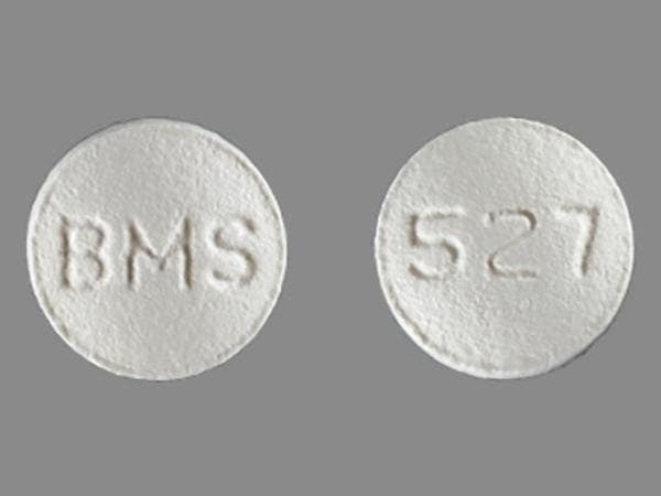 Imprint BMS 527 - dasatinib 20 mg