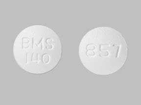 Imprint BMS 140 857 - dasatinib 140 mg