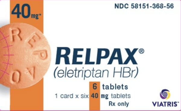 Imprint REP 40 VLE - Relpax 40 mg