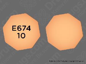 Image 1 - Imprint E674 10 - Opana ER 10 mg