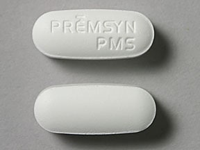 Image 1 - Imprint PREMSYN PMS - Premsyn PMS acetaminophen 500 mg / pamabrom 25 mg / pyrilamine maleate 15 mg