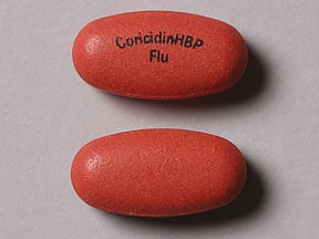 Image 1 - Imprint CoricidinHBP Flu - Coricidin HBP Maximum Strength Flu acetaminophen 500 mg / chlorpheniramine maleate 2 mg / dextromethorphan hydrobromide 15 mg