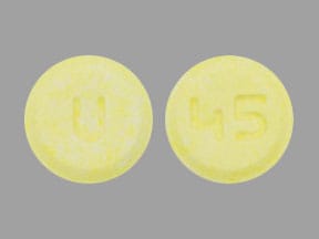 Image 1 - Imprint U 45 - hydromorphone 4 mg