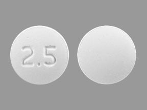 Image 1 - Imprint 2.5 - lisinopril 2.5 mg