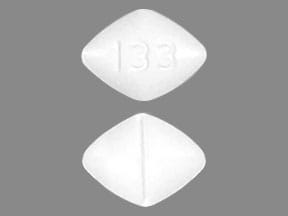 Image 1 - Imprint 133 - captopril 50 mg