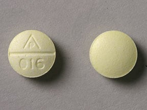 Imprint AP 016 - chlorpheniramine 4 mg