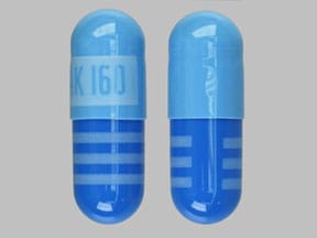 Image 1 - Imprint AK 160 - propranolol 160 mg