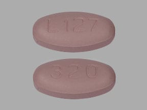 Image 1 - Imprint L127 320 - valsartan 320 mg