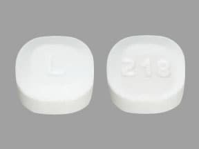 Image 1 - Imprint L 218 - lamotrigine 25 mg