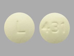 Image 1 - Imprint L 431 - solifenacin 5 mg