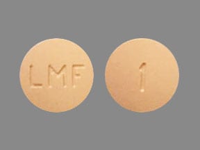 Image 1 - Imprint LMF 1 - Folbic RF Vitamin B Complex with Folic Acid