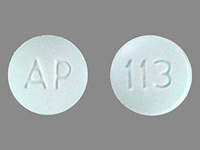 Image 1 - Imprint AP 113 - hyoscyamine 0.125 mg