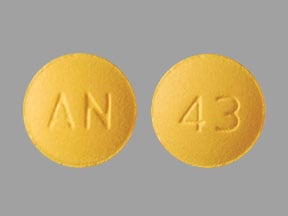 Image 1 - Imprint AN 43 - eletriptan 40 mg