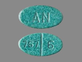 Image 1 - Imprint AN 767 6 - warfarin 6 mg