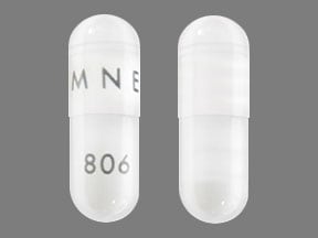 Image 1 - Imprint AMNEAL 806 - temozolomide 250 mg