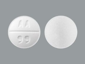 Image 1 - Imprint AA 99 - nadolol 80 mg