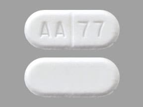 Imprint AA 77 - ethacrynic acid 25 mg