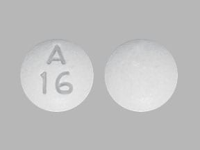 Image 1 - Imprint A 16 - clonidine 0.1 mg