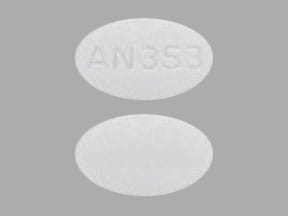 Image 1 - Imprint AN 353 - sildenafil 25 mg