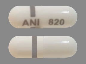 Imprint ANI 820 - mexiletine 150 mg