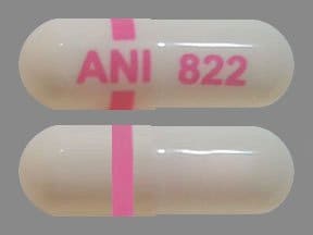 Imprint ANI 822 - mexiletine 250 mg