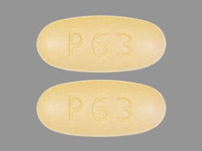 Image 1 - Imprint P63 P63 - ezetimibe/simvastatin 10 mg / 40 mg