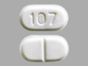 Image 1 - Imprint 107 - buspirone 7.5 mg