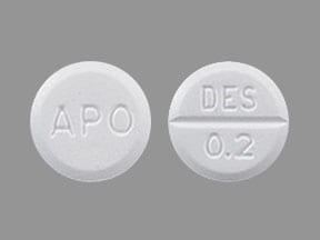 Imprint APO DES 0.2 - desmopressin 0.2 mg