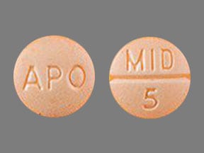 Image 1 - Imprint APO MID 5 - midodrine 5 mg