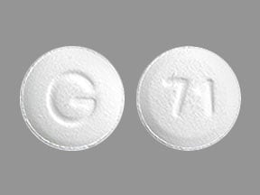 Image 1 - Imprint G 71 - amlodipine/olmesartan 5 mg / 20 mg