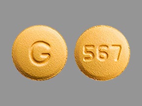 Image 1 - Imprint G 567 - amlodipine/olmesartan 10 mg / 20 mg