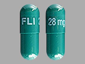 Pill Finder Fli Mg Green Capsule Shape Medicine