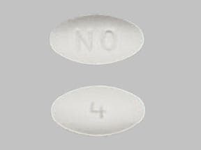 Image 1 - Imprint NO 4 - ondansetron 4 mg