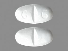 Image 1 - Imprint G 6 - gabapentin 600 mg