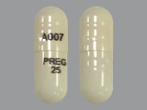 A007 PREG 25 - Pregabalin