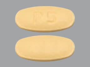 Image 1 - Imprint P5 - prasugrel 5 mg