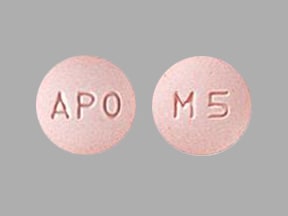 Image 1 - Imprint APO M5 - montelukast 5 mg (base)