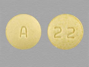 Image 1 - Imprint A 22 - lisinopril 10 mg