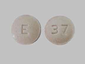 Image 1 - Imprint E 37 - trandolapril 4 mg