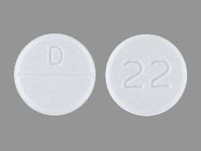 Image 1 - Imprint D 22 - atenolol 50 mg