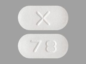 Imprint X 78 - ibandronate 150 mg