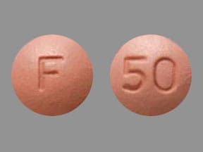 Image 1 - Imprint F 50 - galantamine 8 mg